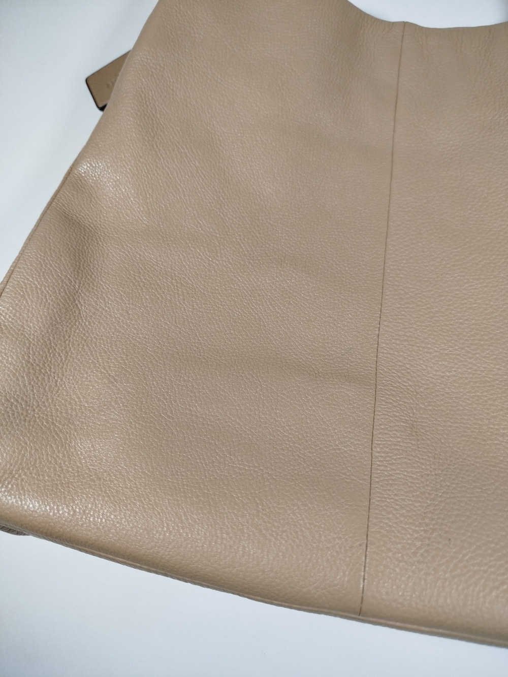 COACH Pebble Leather Hobo Bag in Taupe - Picture 14 of 15